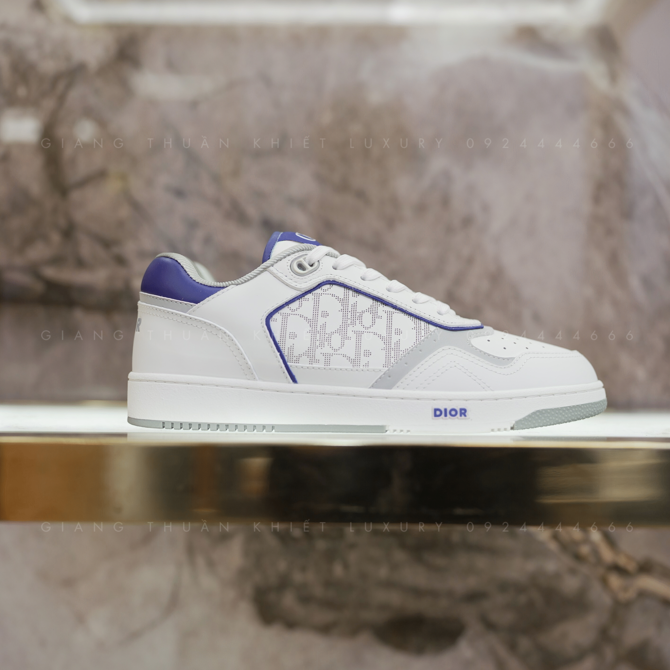Giày Sneaker Thể Thao Nam DIOR B27 Low Top (DR27-2)