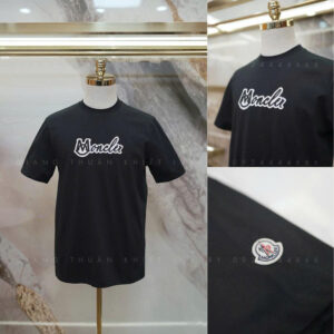 Áo Phông Nam Moncler With Logo Cotton T-Shirts (P-96)