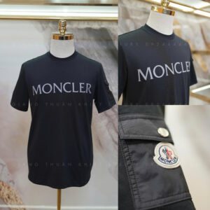 Áo Phông Nam Moncler With Logo Cotton T-Shirts (P-104)