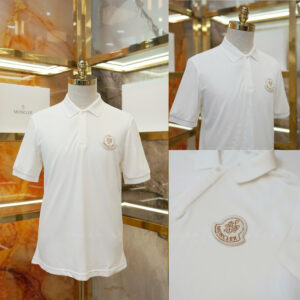 Áo Polo Nam Moncler With Logo Cotton Shirt (PL-13)