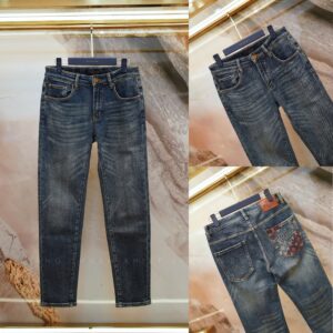 Quần Jean Nam Louis Vuitton LV (QJD-69)