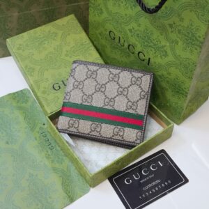 Ví Nam Gucci GG Canvas (VB-38)