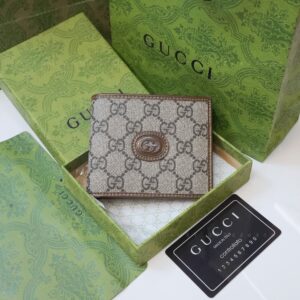Ví Nam Gucci GG Canvas (VB-39)
