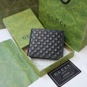 Ví Nam Gucci GG Canvas (VB-43)