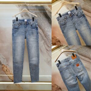 Quần Jean Nam Burberry BBR Logo (QJD-50)