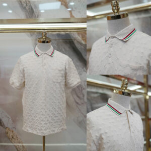 Áo Polo Nam Gucci Monogrammed Cotton Logo Shirt (PL-69)