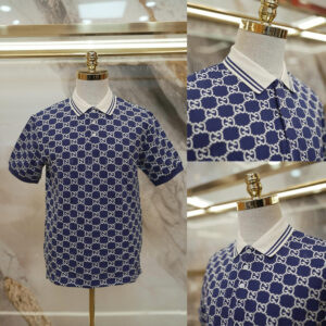 Áo Polo Nam Gucci Monogrammed Cotton Logo Shirt (PL-82)
