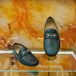 Giày Lười Nam Gucci Moca Horsebit Detail Leather (MC-1)