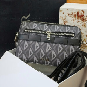 Túi Đeo Chéo Nam Dior Pouch With Strap CD Canvas (TC-11)