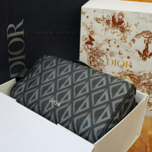 Túi Cầm Tay Nam Dior Pouch With Strap CD Canvas (CL-1)