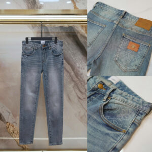 Quần Jean Nam Burberry BBR Logo (QJD-33)
