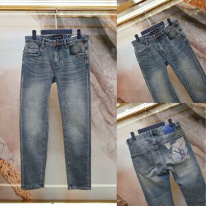 Quần Jean Nam Likeauth Louis Vuitton LV (QJD-89)